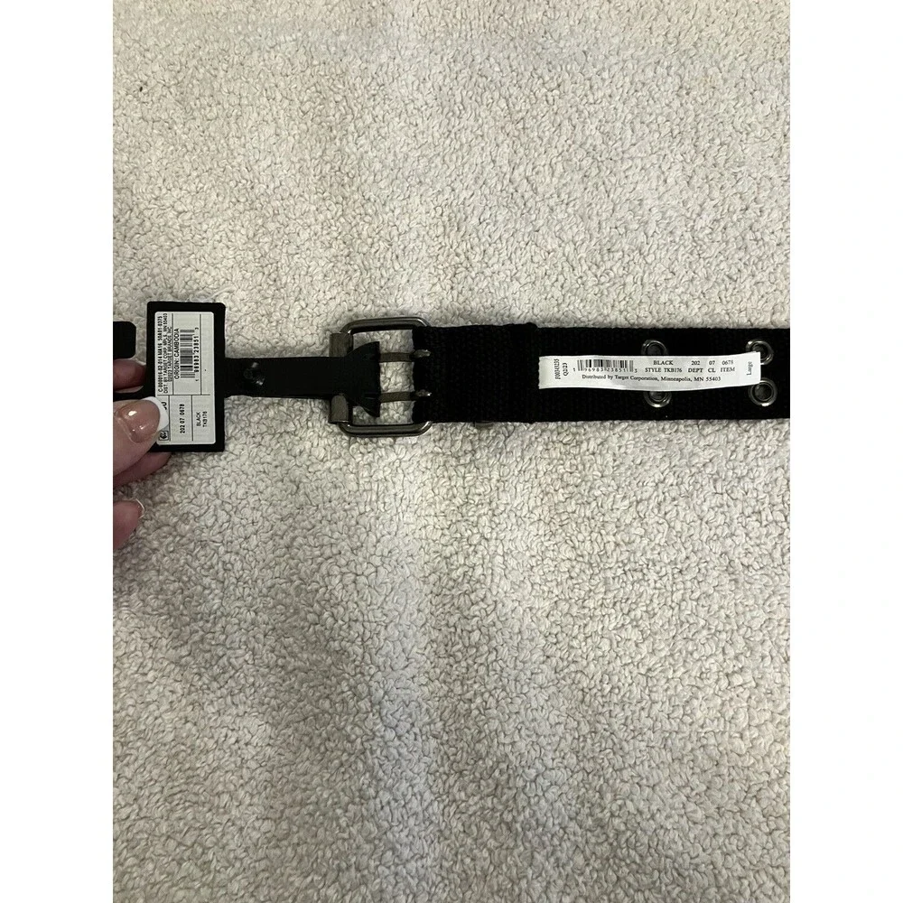 NWT Art Class Kids Black Belt - Large Back to School Attire Wardrobe